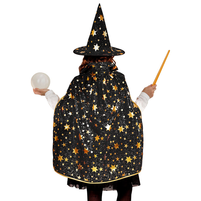 Cape d'Halloween Enfant avec Sterns