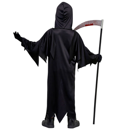 Costume d'Halloween pour enfant « Grim Reaper » fluo