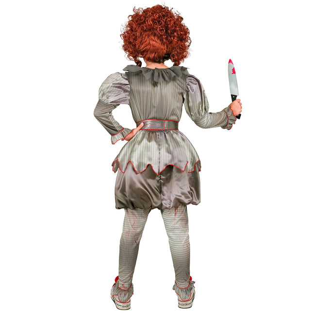 Costume d'Halloween Fille Pop Clown