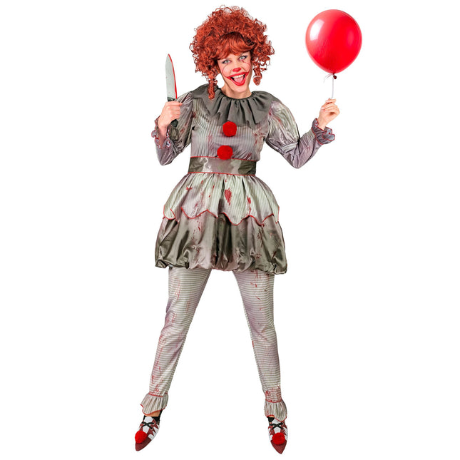 Costume d'Halloween Poupée Clown