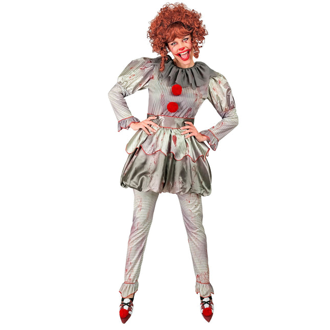 Costume d'Halloween Poupée Clown