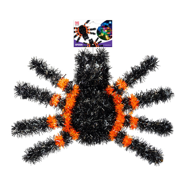 Halloween Décoration murale Araignée 34cm