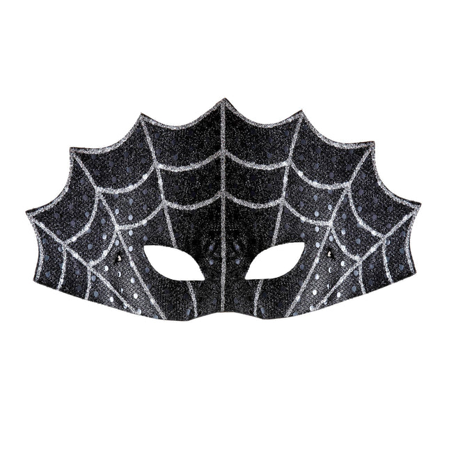 Masque d'Halloween Toile d'araignée