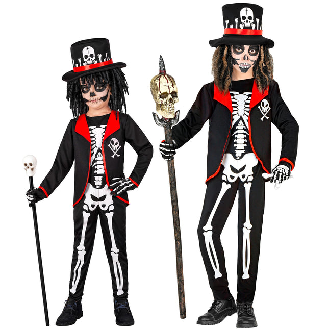 Costume d'Halloween Enfant prêtre vaudou