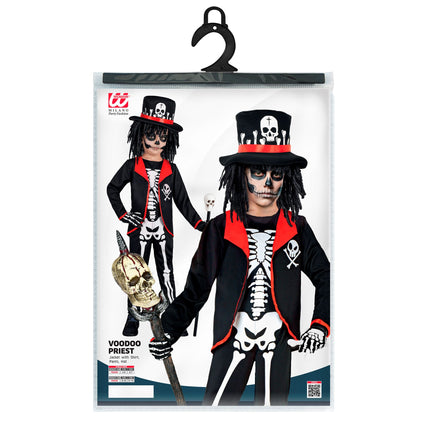 Costume d'Halloween Enfant prêtre vaudou