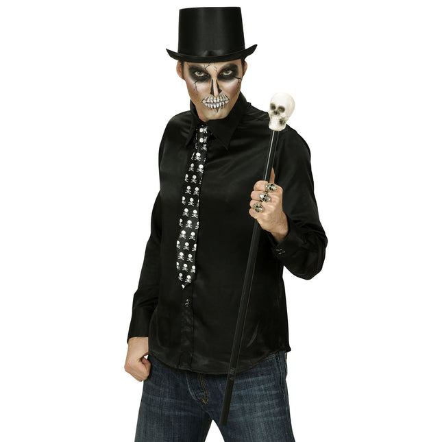 Crâne d'employé d'Halloween