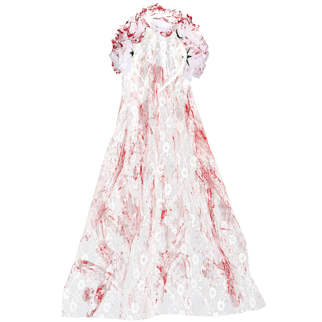 Halloween Veil Blood