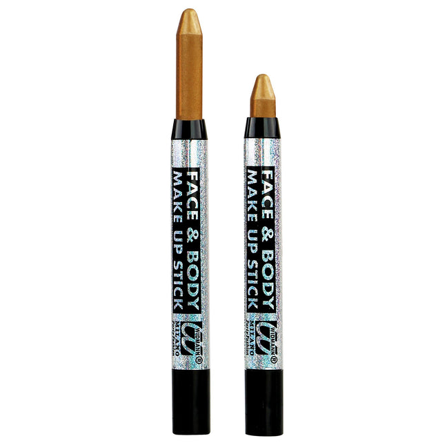 Bâton de maquillage en or
