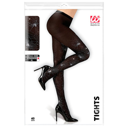 Collants d'Halloween Araignées et toiles d'araignée