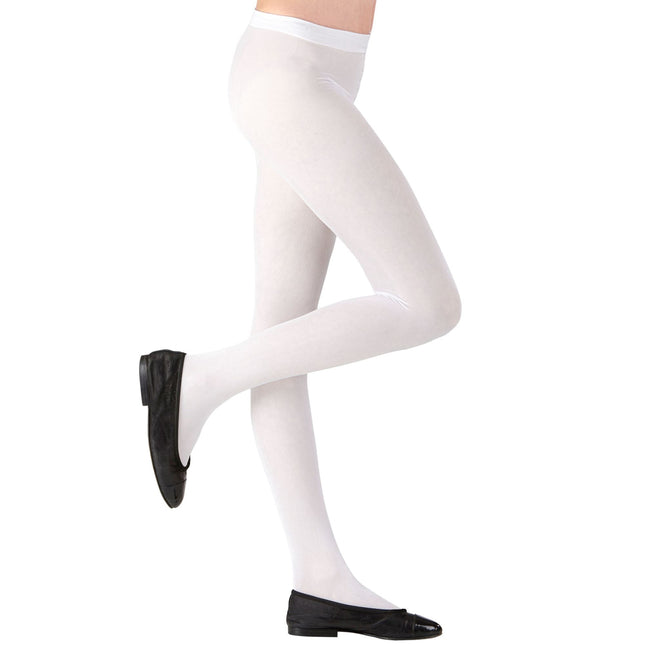 Collants blancs enfant