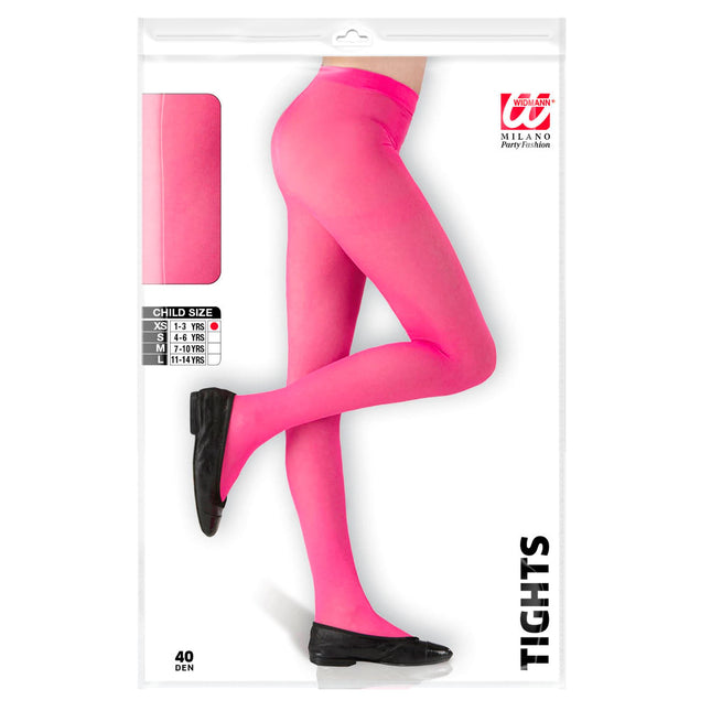 Collants roses enfant