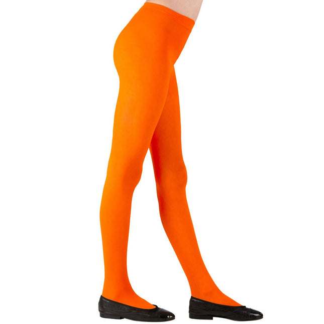 Collant orange enfant