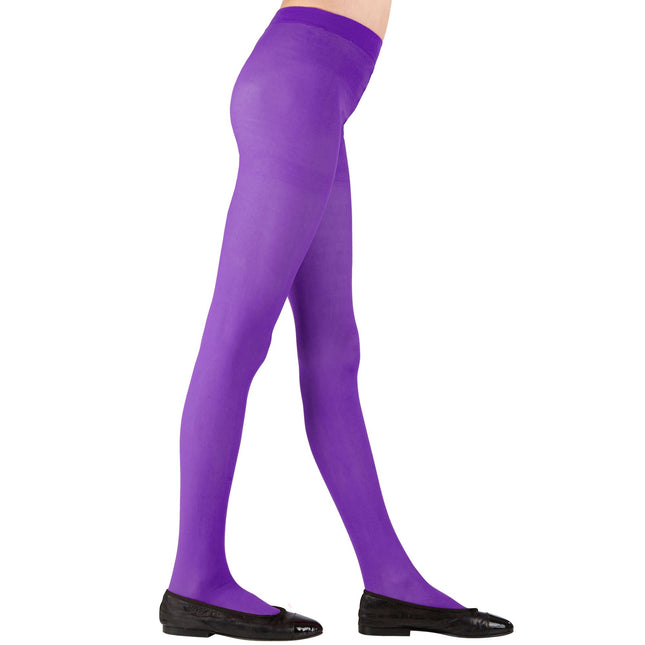 Collants violets enfant