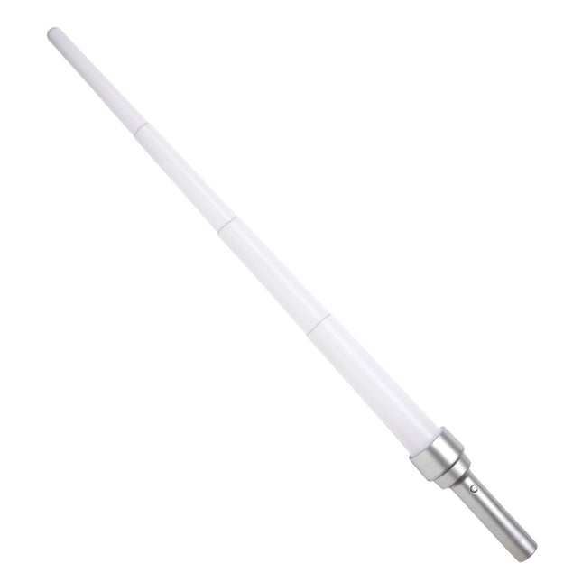 Faux sabre blanc avec lumière 90cm