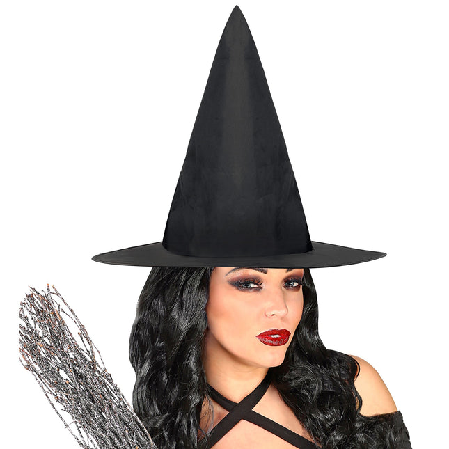 Chapeau de sorcière noir