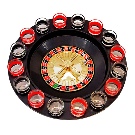 Jeu de la roulette rouge et noire