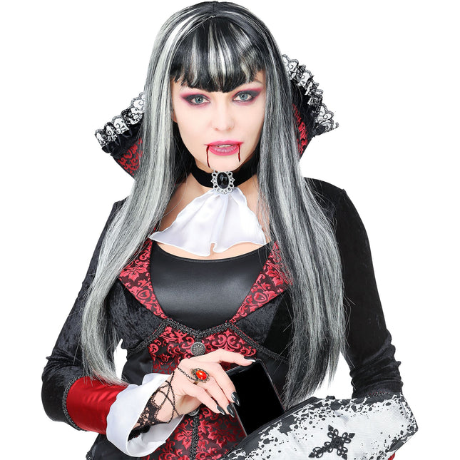Bracelet d'Halloween Dentelle en pierre rouge