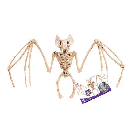 Halloween Faux squelette de chauve-souris 30cm