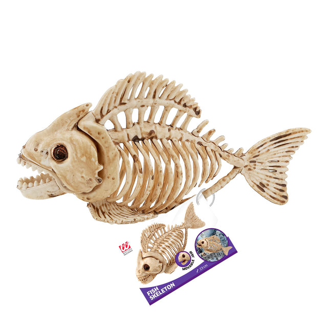 Halloween Poisson Squelette 23cm