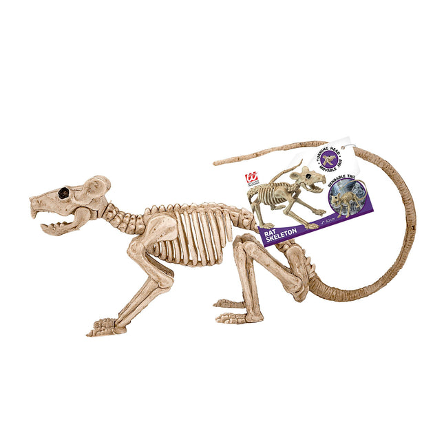 Halloween Squelette Rat 40cm