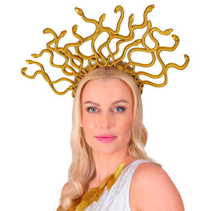 Bandeau d'or Méduse