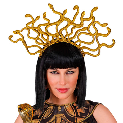 Bandeau d'or Méduse