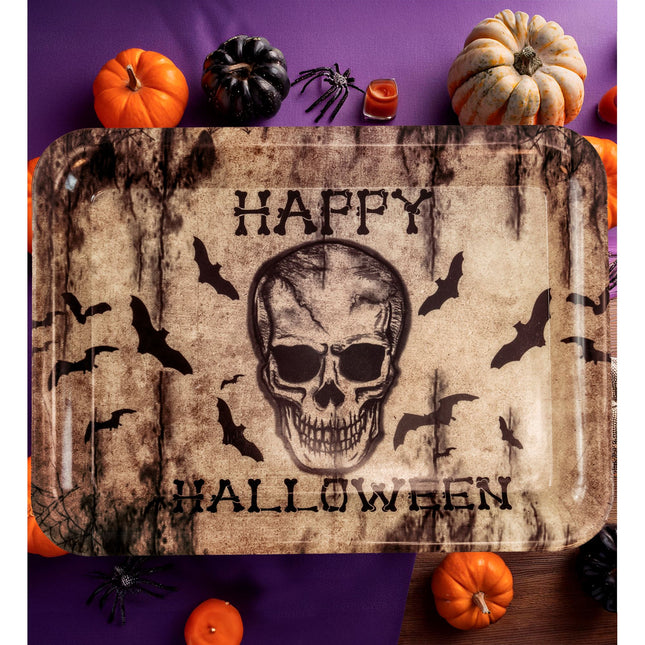 Plateau Halloween Happy Halloween 33cm