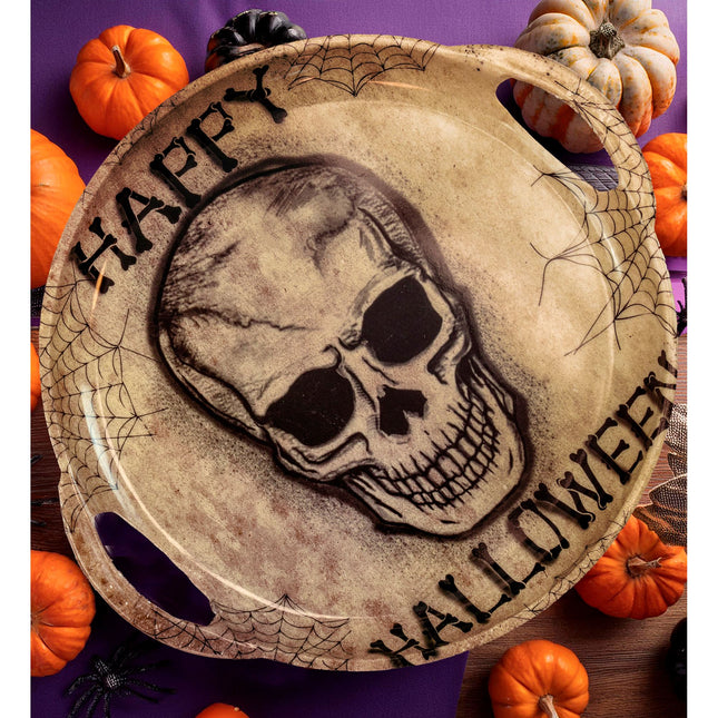 Plateau Halloween Happy Halloween 30cm
