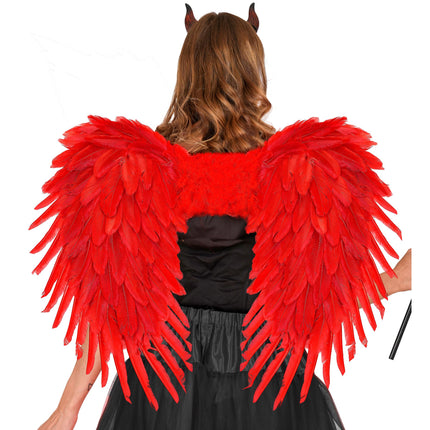 Ailes rouges 80cm
