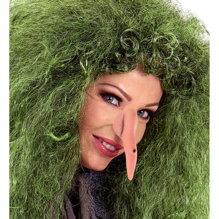 Halloween Faux nez Beige Sorcière