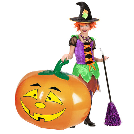 Citrouille d'Halloween gonflable 1.10m