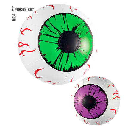 Halloween Faux yeux gonflables 2pcs
