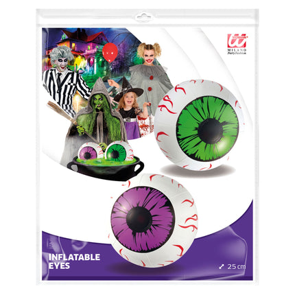 Halloween Faux yeux gonflables 2pcs