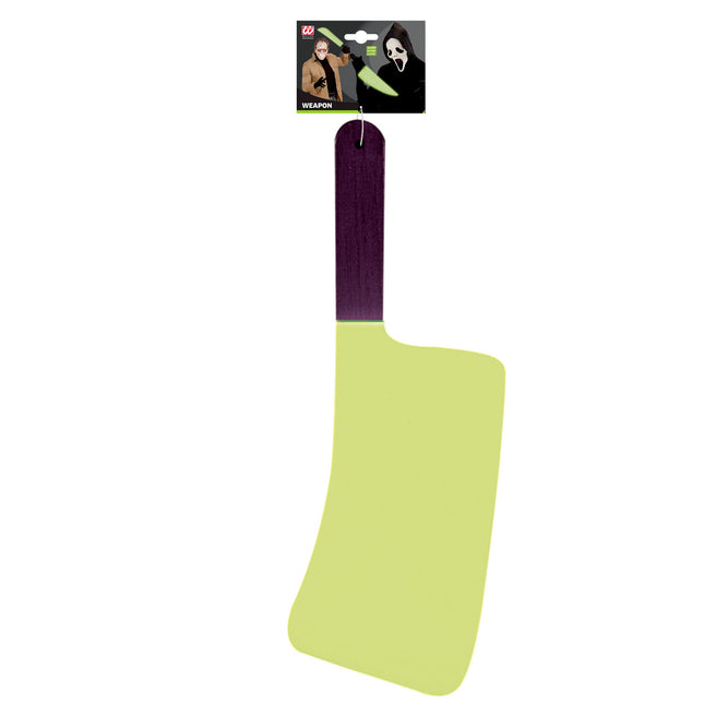 Halloween Faux couteau hachoir phosphorescent