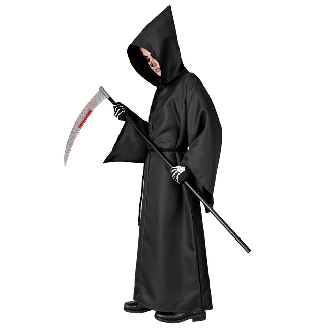 Costume d'Halloween Faucheur enfant noir