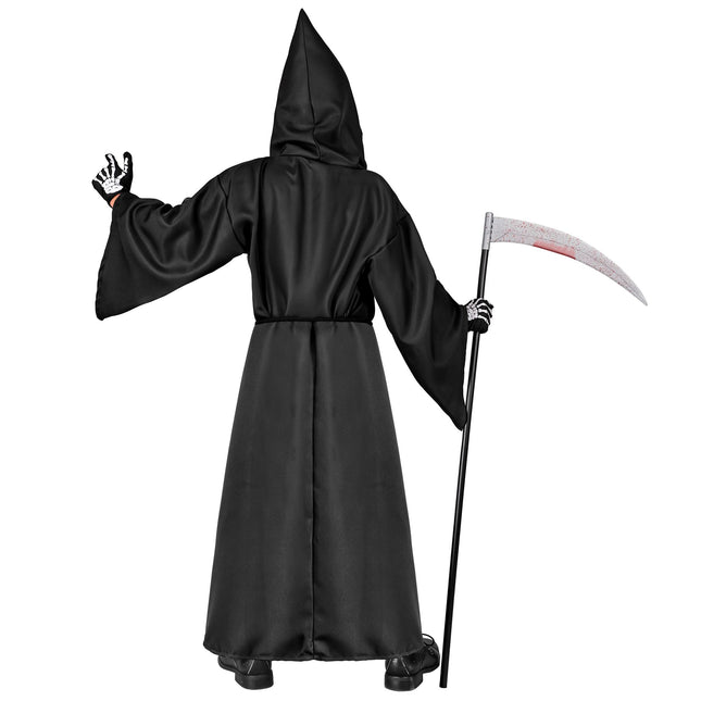 Costume d'Halloween Faucheur enfant noir