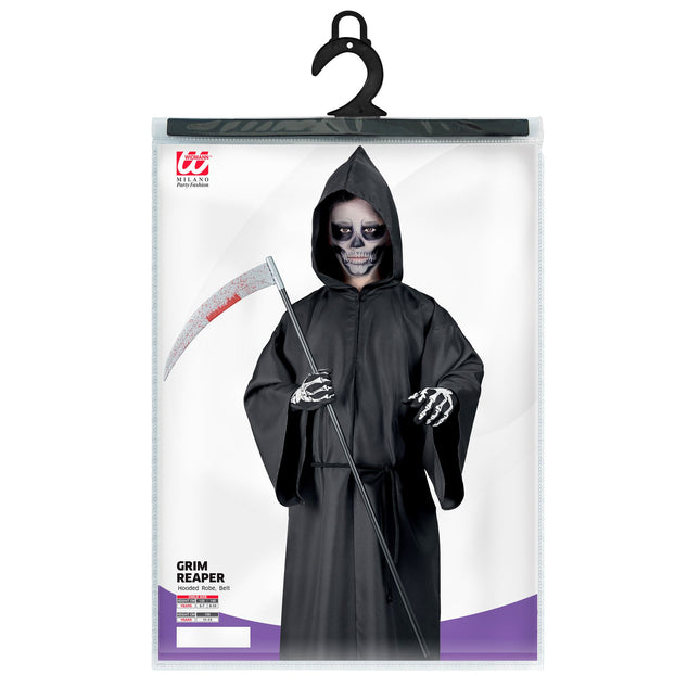 Costume d'Halloween Faucheur enfant noir