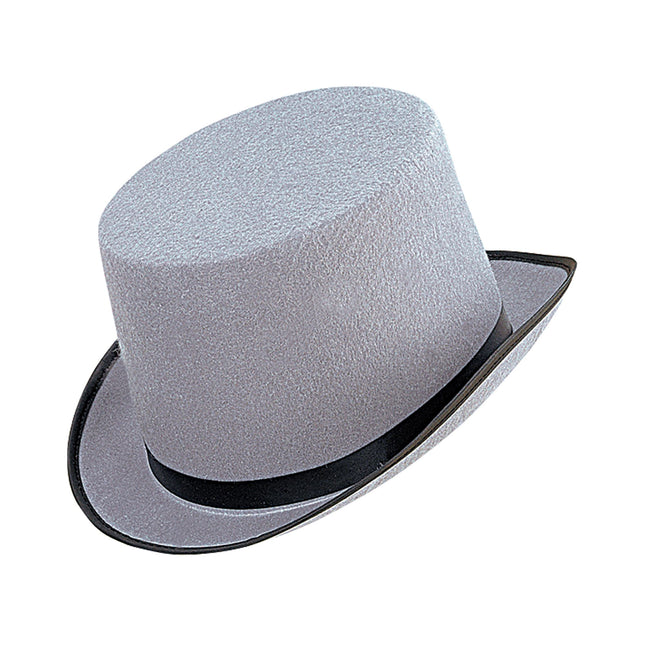 Chapeau en feutre gris