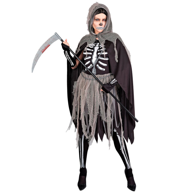 Costume d'Halloween Dames Faucheur maigre