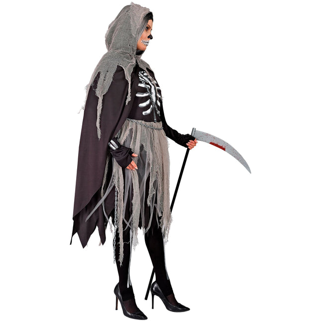 Costume d'Halloween Dames Faucheur maigre