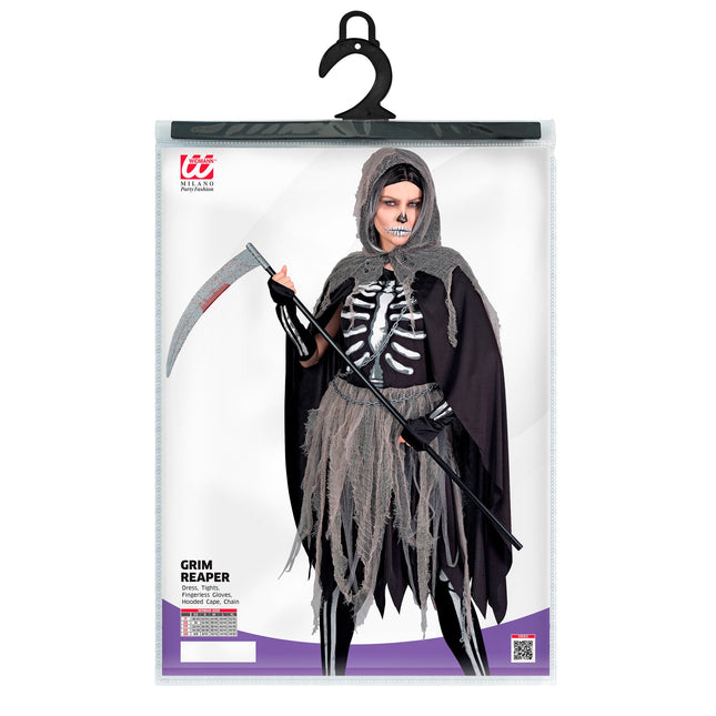 Costume d'Halloween Dames Faucheur maigre