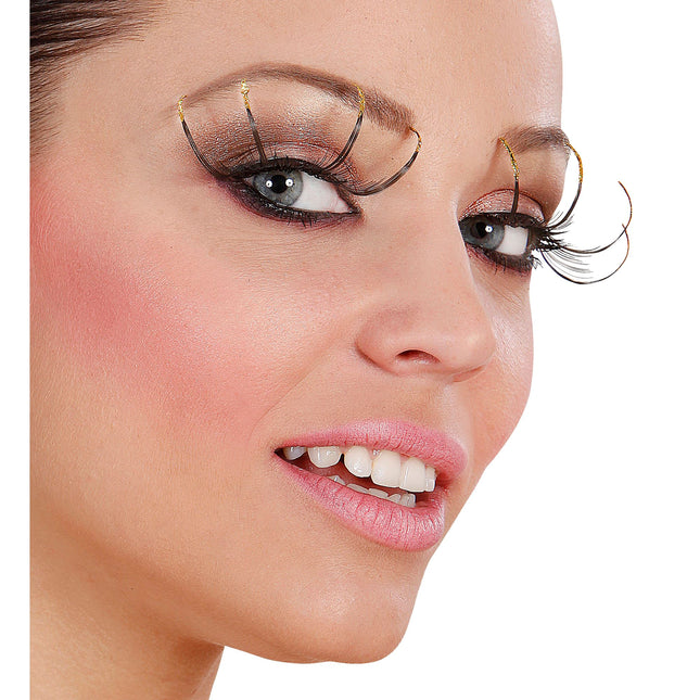 Faux cils noirs Sprites