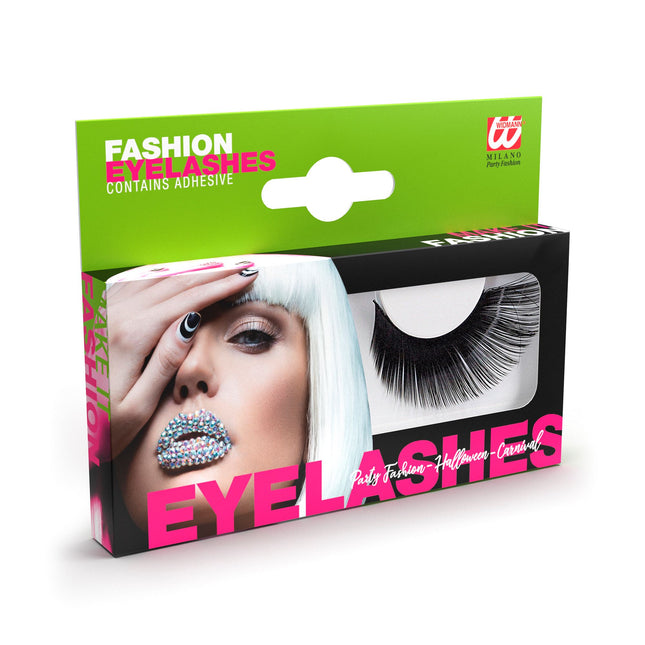 Faux cils d'Halloween longs