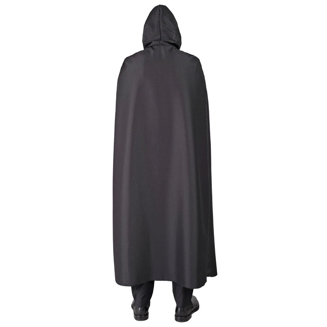 Cape d'Halloween Blanc Noir Squelette 1.5m