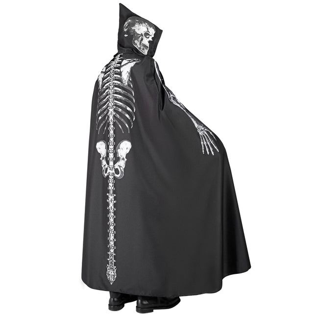 Cape d'Halloween Squelette 1.5m
