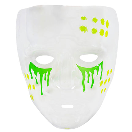 Masque d'Halloween Sang Vert