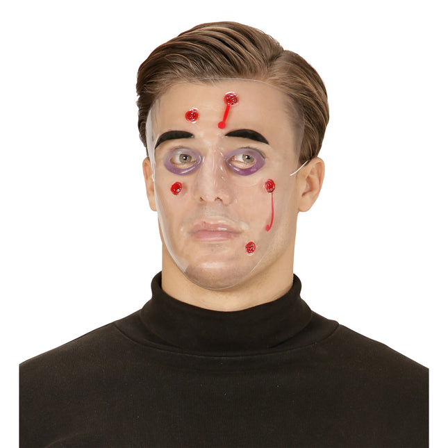 Masque d'Halloween Trous de balles
