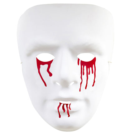 Masque d'Halloween Rouge Sanglant