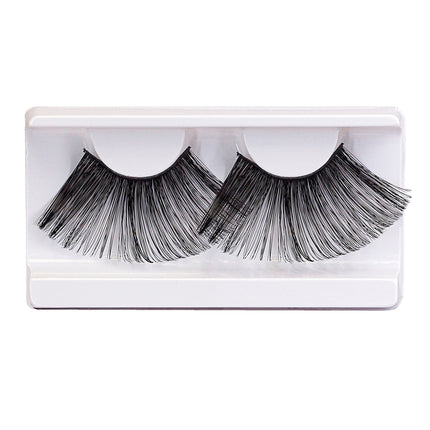 Faux cils noirs longs