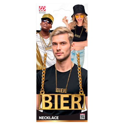 Collier de bière en or